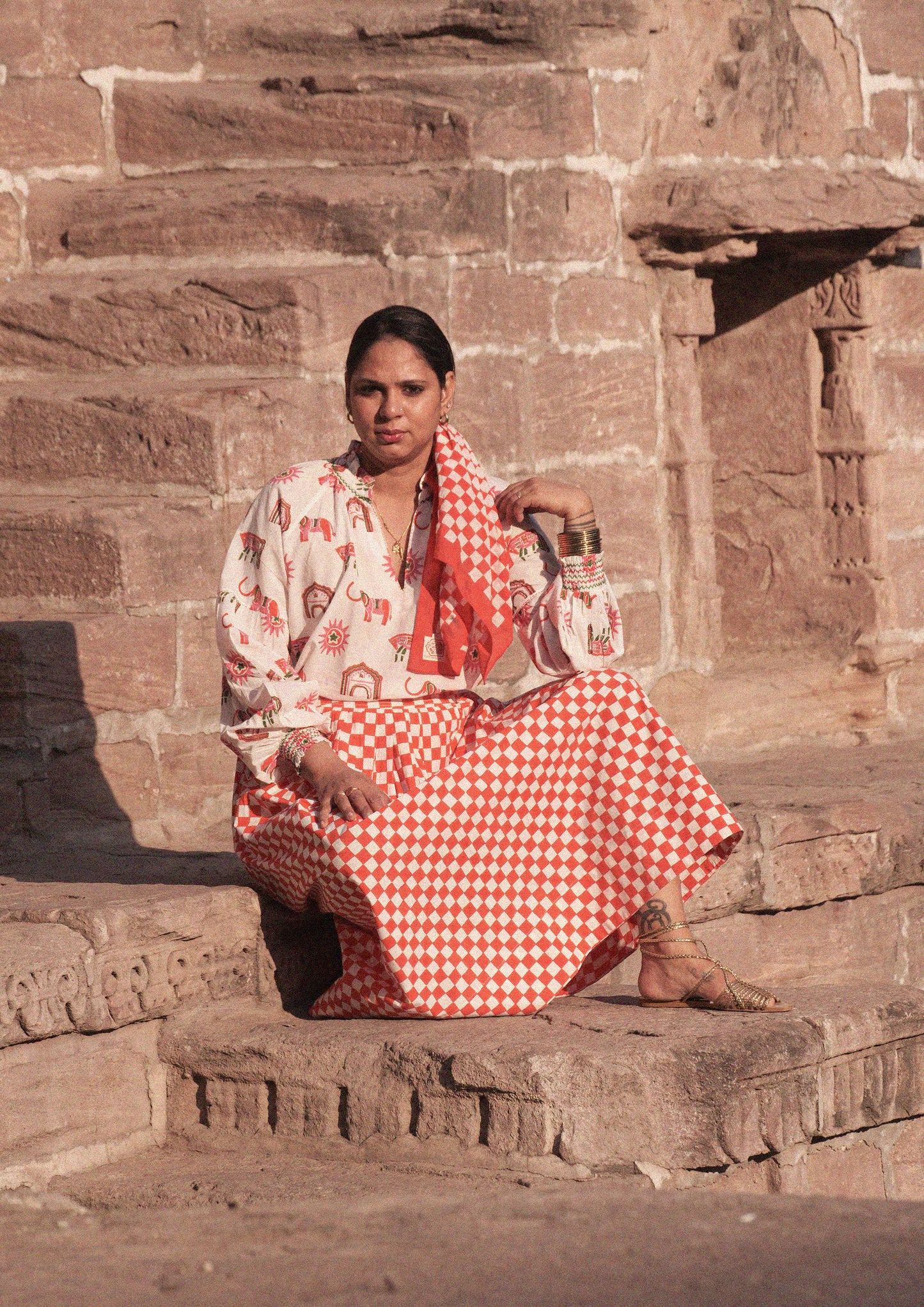MAHAL BLOUSE- BLOSSOM JAIPUR MIX