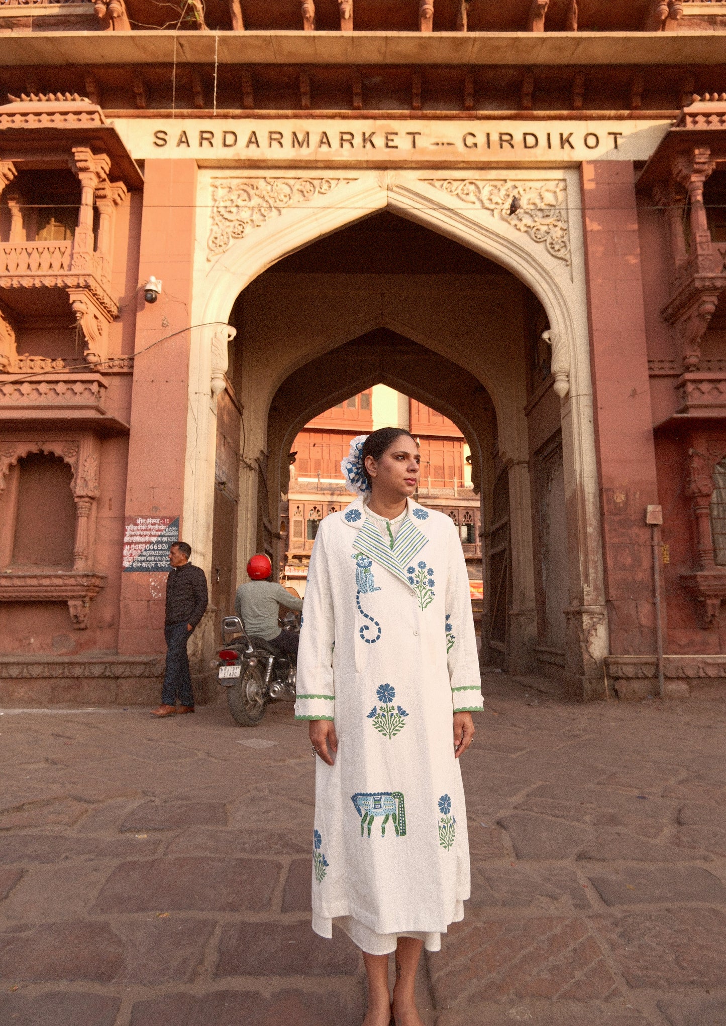 PALACE COAT- JODHPUR MIX PRINT