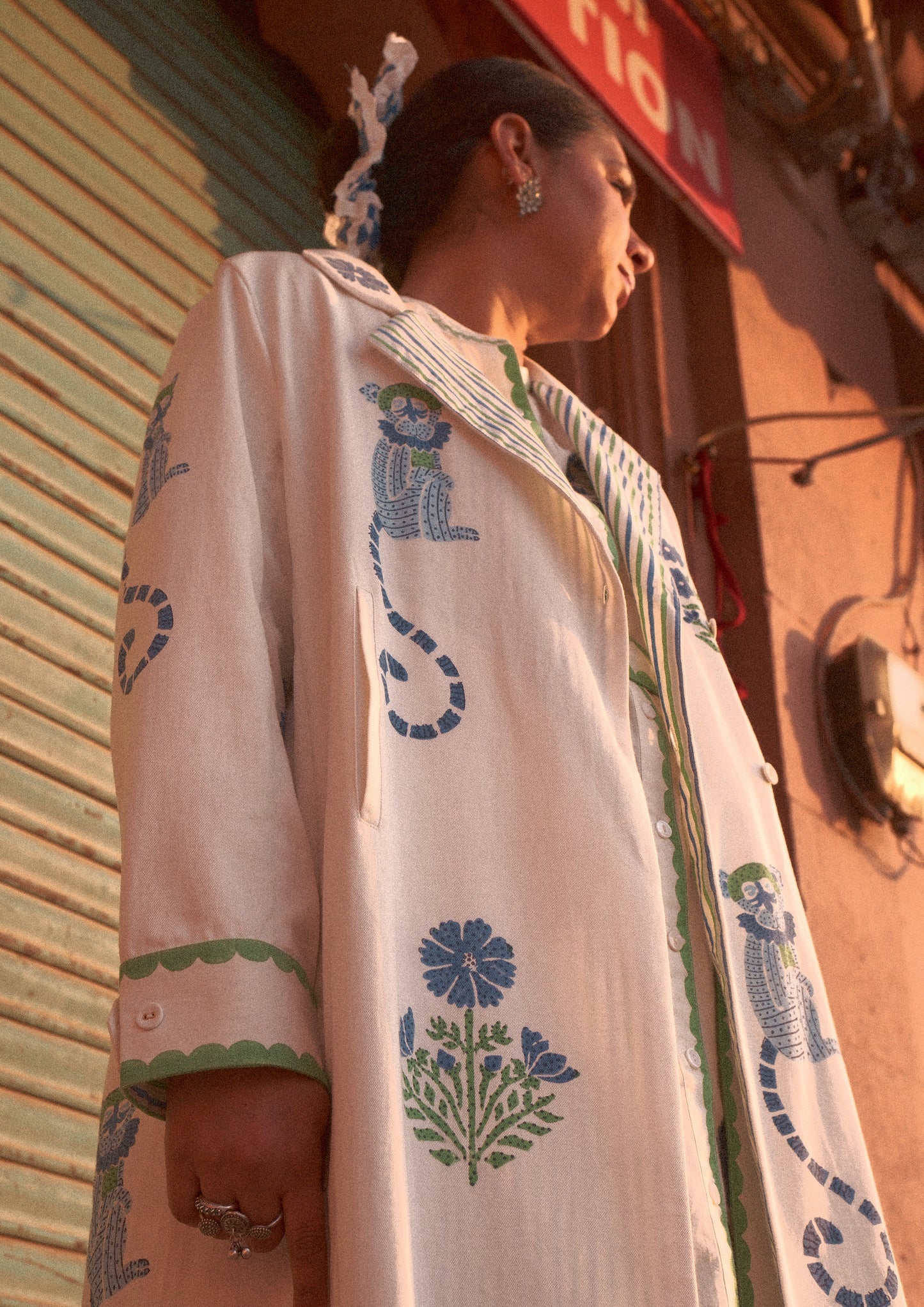 PALACE COAT- JODHPUR MIX PRINT