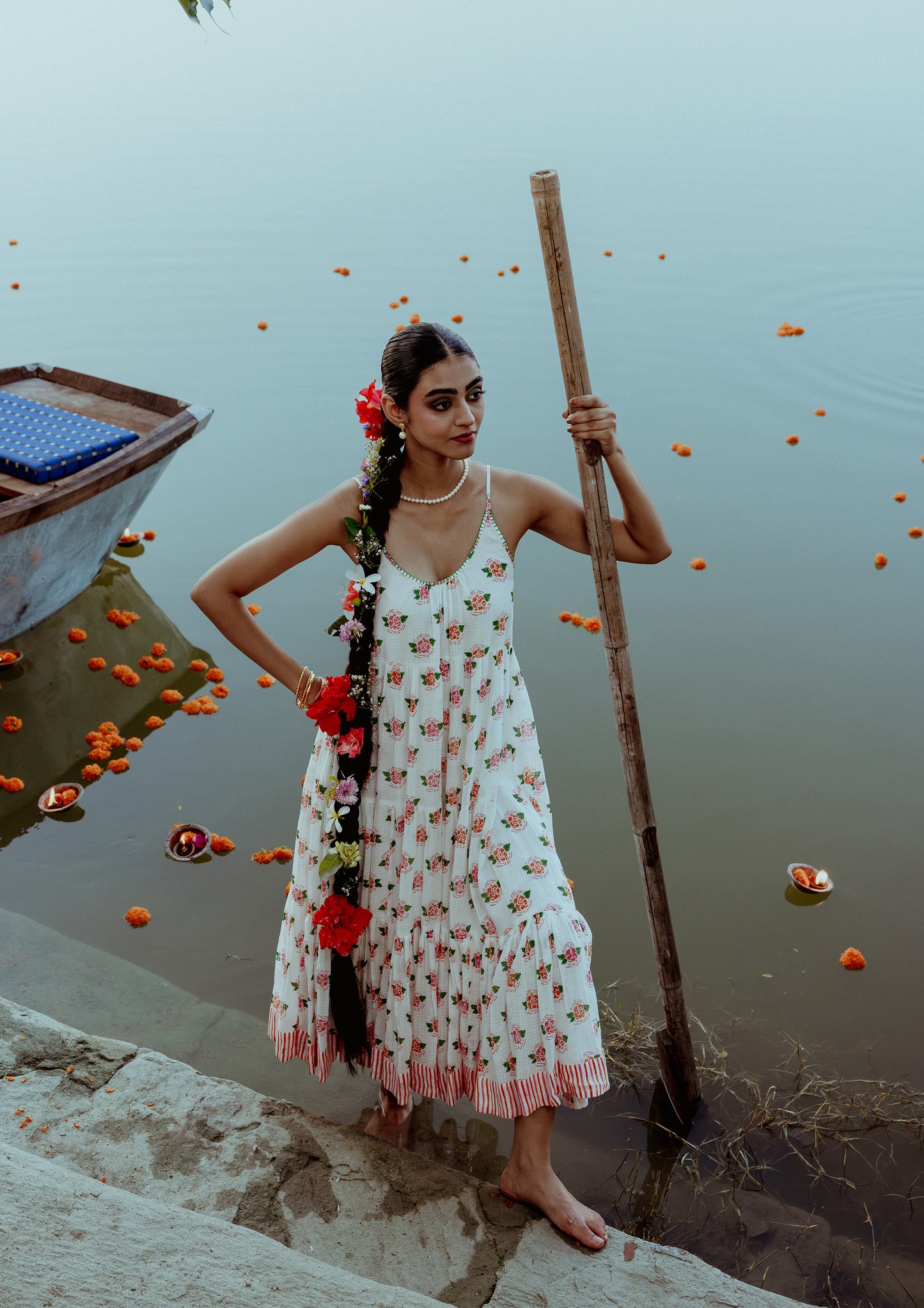 BEGUM DRESS- MARIGOLD
