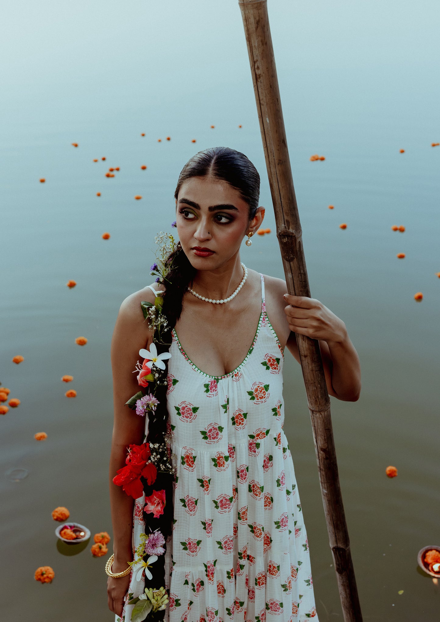 BEGUM DRESS- MARIGOLD