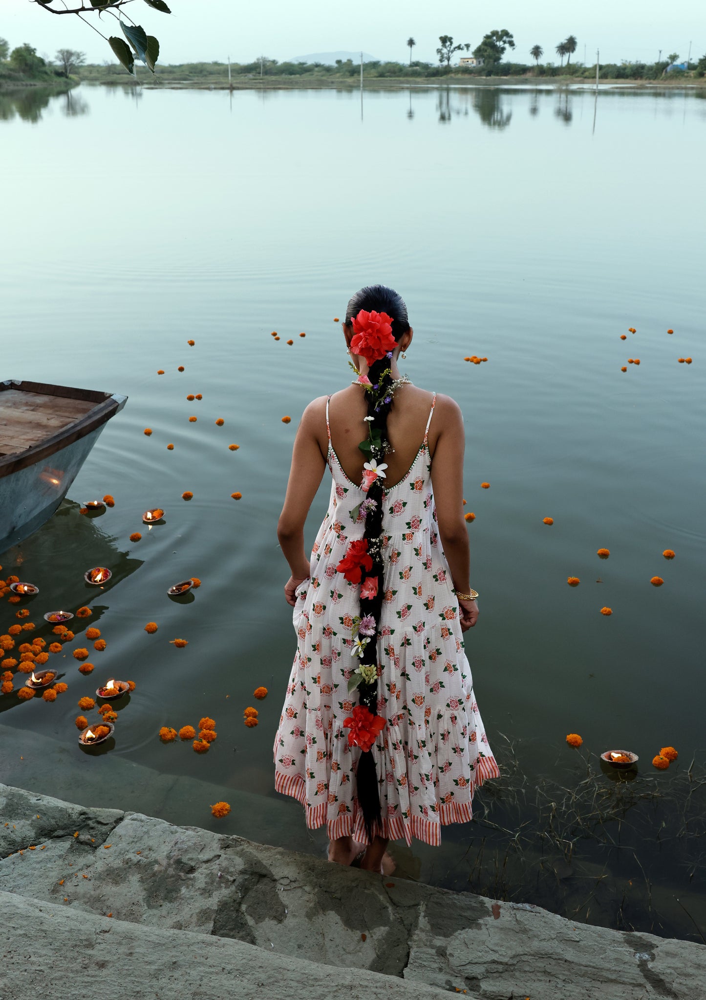 BEGUM DRESS- MARIGOLD