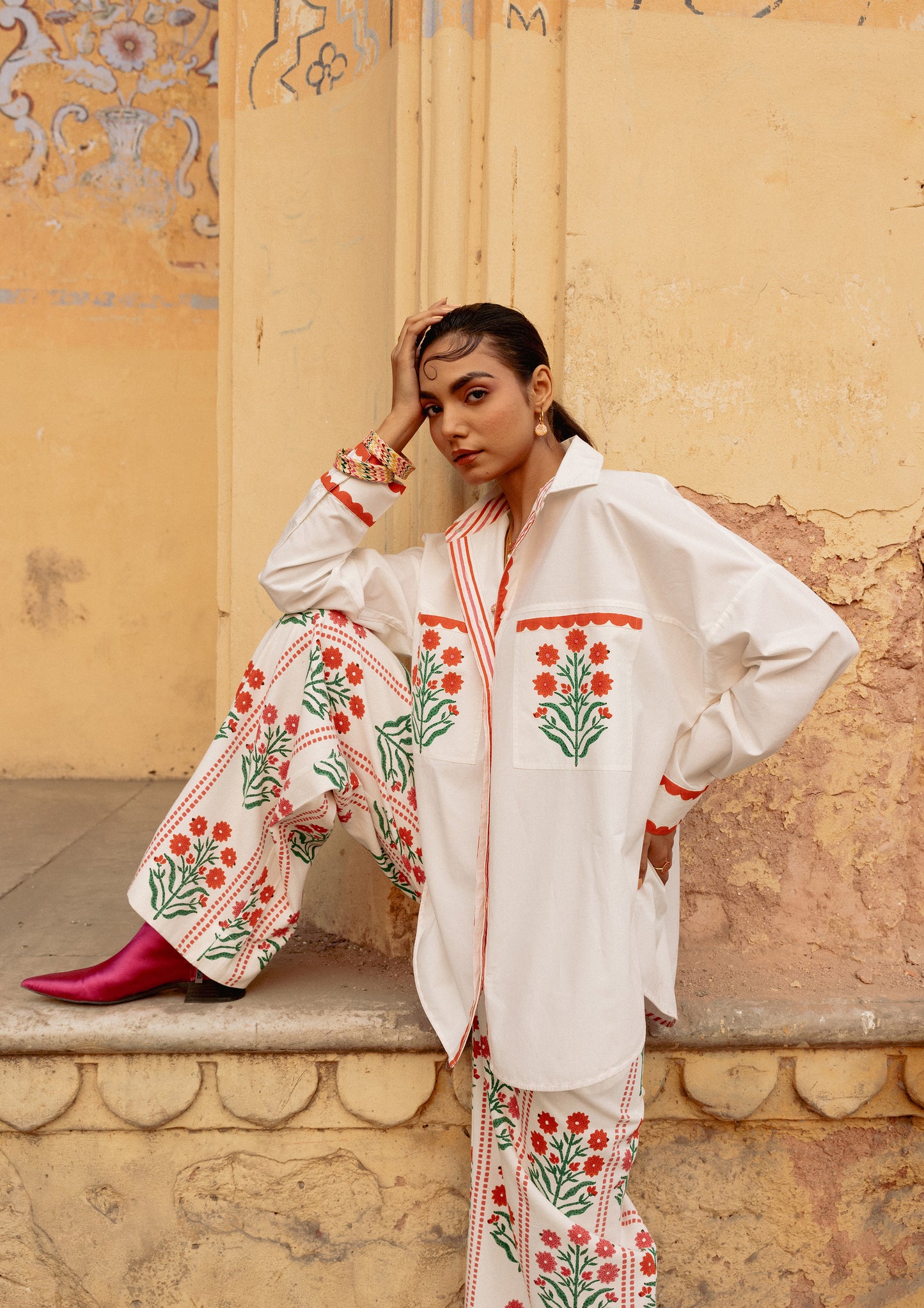 JAIGARH SHIRT- BLOSSOM BUTA