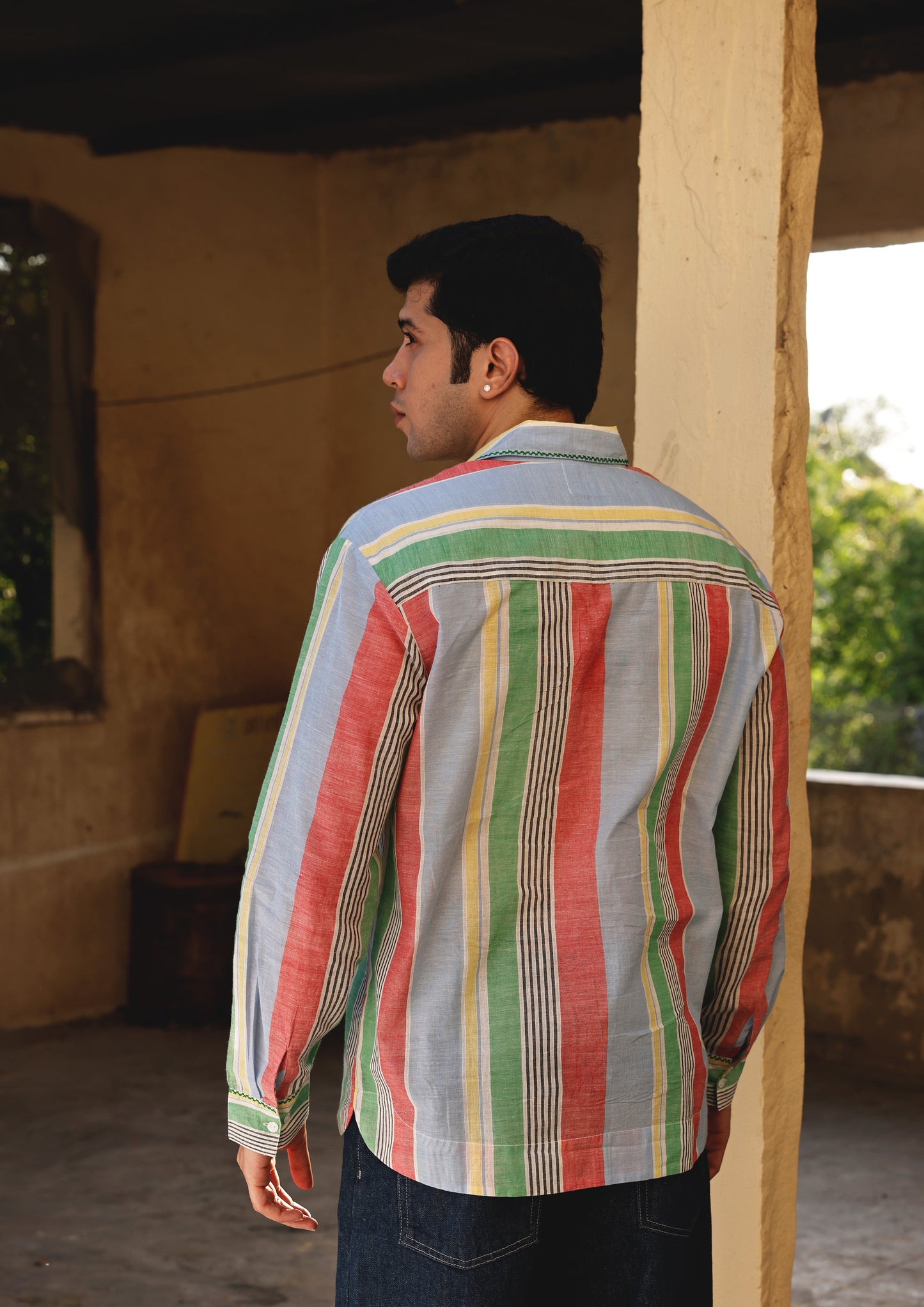 SAWAI SHIRT- MULTI STRIPE