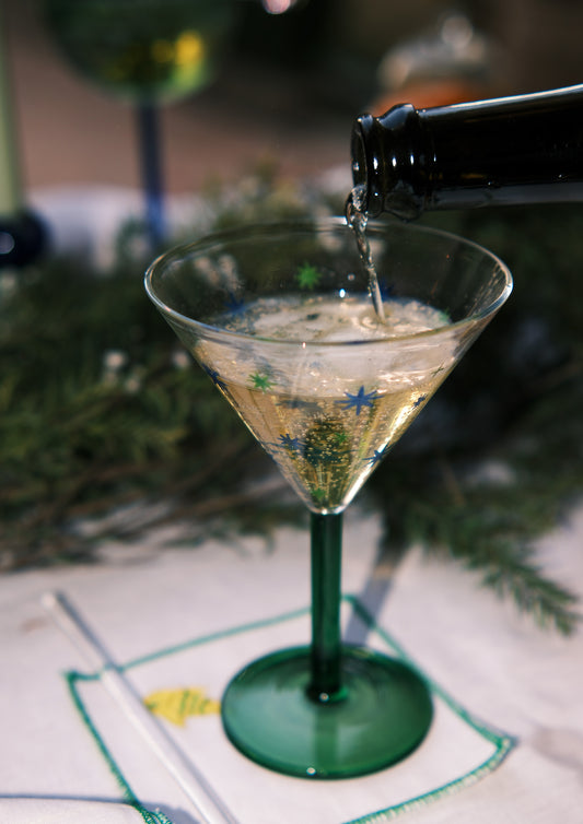 MARGARITA GLASS STAR - SET OF TWO
