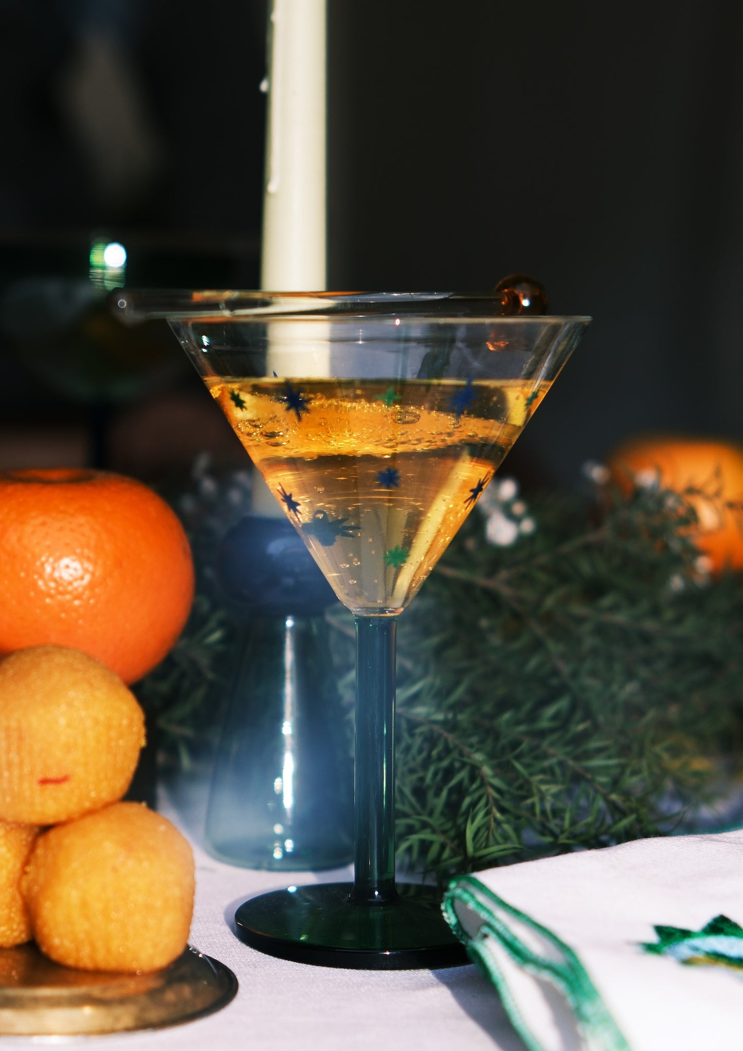 MARGARITA GLASS STAR- SET OF TWO