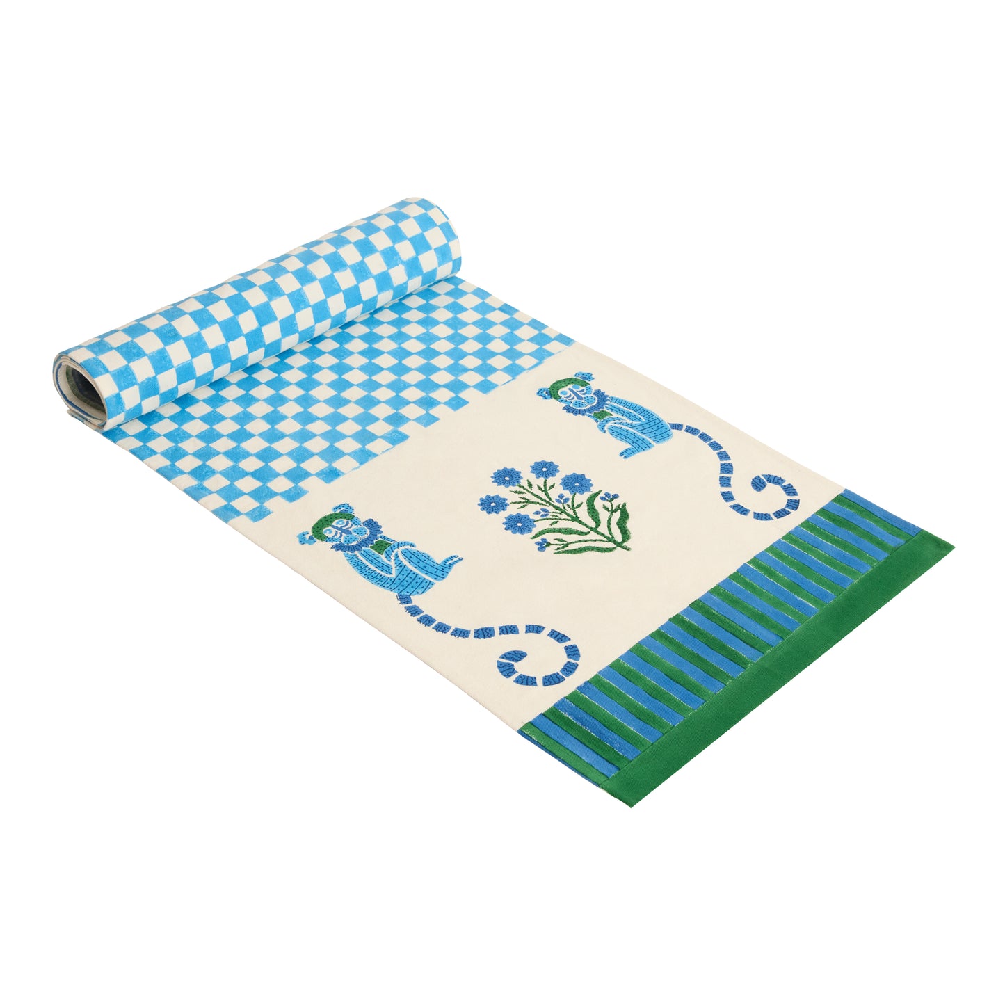 MONKEY BLUE AND GREEN RUNNER