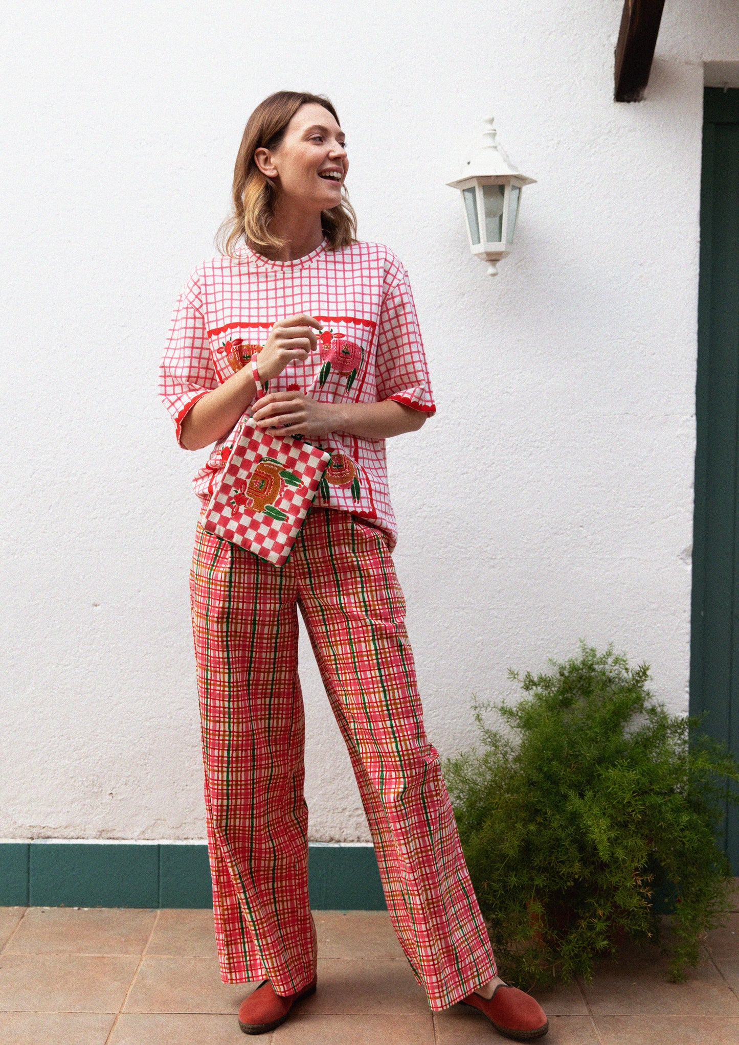 AMER PANTS JOY CHECKS