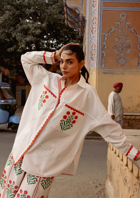 JAIGARH SHIRT- BLOSSOM BUTA