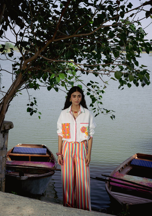 JAIGARH SHIRT RIVER CRANE