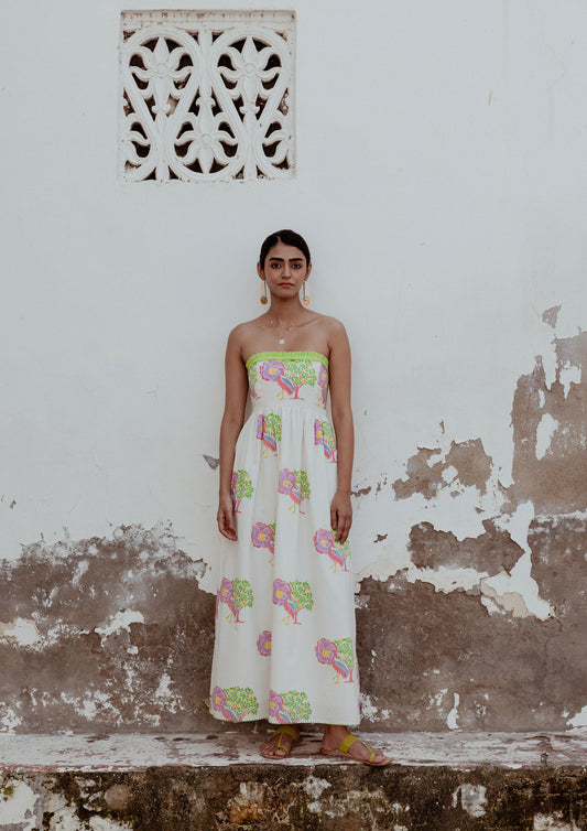 JOBNER DRESS SARAS CRANE