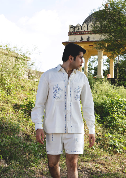 SAWAI SHACKET MANGO APPLIQUE